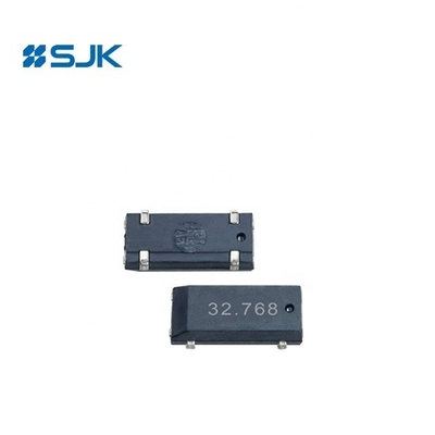 32.768KHz SJK 308C Cristal Resonador 3.8 * 8.0 * 2.5mm 20ppm com 1.3pF Shunt Capacitance