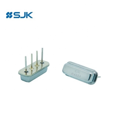 10V Armazenamento 4 pin DIP Saw Resonator Baixo consumo e perda de inserção de 2,1 dB