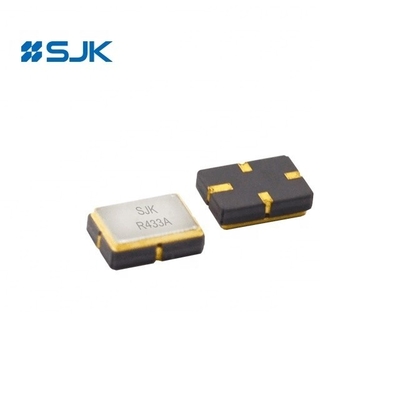 SMD QCC4A SAW Resonador 5.0 X 3.5 Para alarme de segurança de controle remoto Compatível com RoHS Pb livre 315MHz A 868MHz