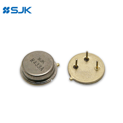 TO-39 DIP Saw Resonator 3 Pin com tolerância de frequência de ±75 KHz 433.92MHz