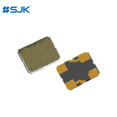 SMD de alta frequência 2520 SAW Filter 1568MHz para componente de serra de baixa perda de amplitude