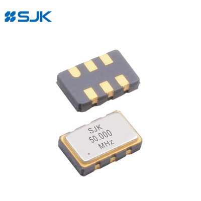SMD 5032 VCXO com saída CMOS 6 Pads 75.000MHz 3.3V -40~+85°C ±25ppm Para Sever
