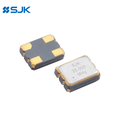 SMD 2016 TCXO VC-TCXO Osciladores de cristal com saída de onda sineira cortada 26-52MHz para GPS