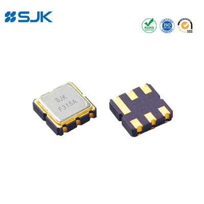 433.92MHz Saw Resonator DCC6C 3*3mm Tamanho com Capacidade de Carga 10pF /- 50KHz