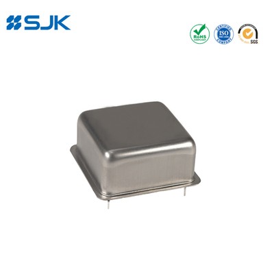Através do buraco 4 Pin 25 * 25mm OCXO Suporte 10MHz, 100Mz 5 ~ 100MHz 5.0V Ou 12V ± 100ppb Ou ± 20ppb Para Telecomunicações