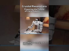 O oscilador de cristal alimenta o futuro dos robôs de cuidados
