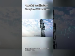 O oscilador de cristal Os motores da estação base 5G